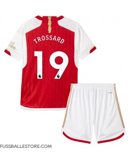 Günstige Arsenal Leandro Trossard #19 Heimtrikotsatz Kinder 2023-24 Kurzarm (+ Kurze Hosen)